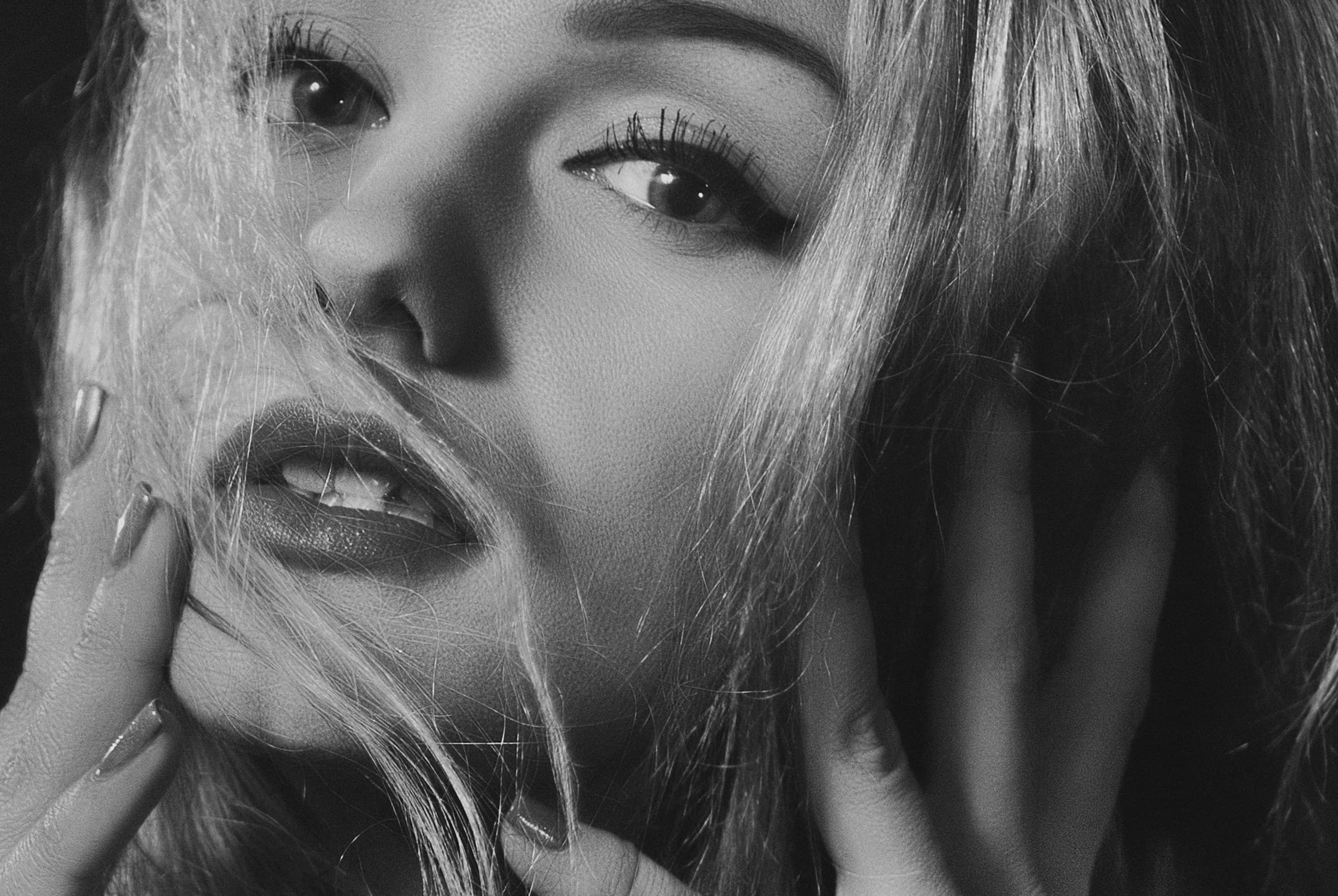 close up fashion model