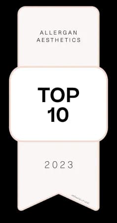 Aluma Medical Aesthetics is top 10 with Allergan Aesthetics